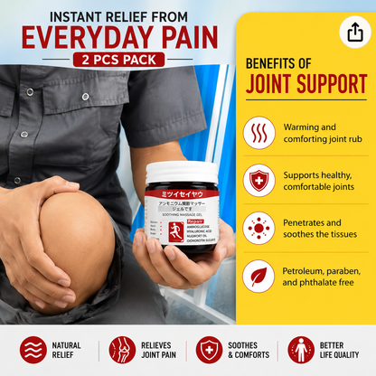 Instant Pain Relief Soothing Massage Gel (Pack of 2)